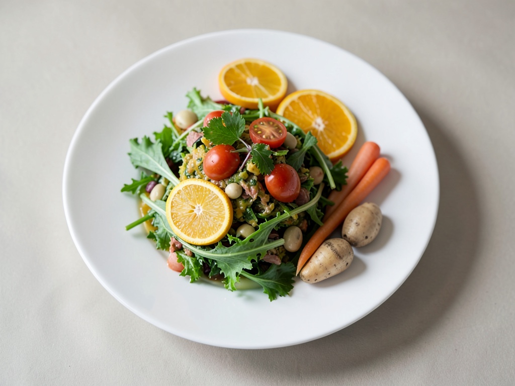 Insalata di cicoria con arance