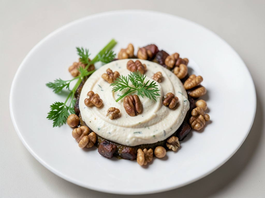 Cicoria con dip di quark