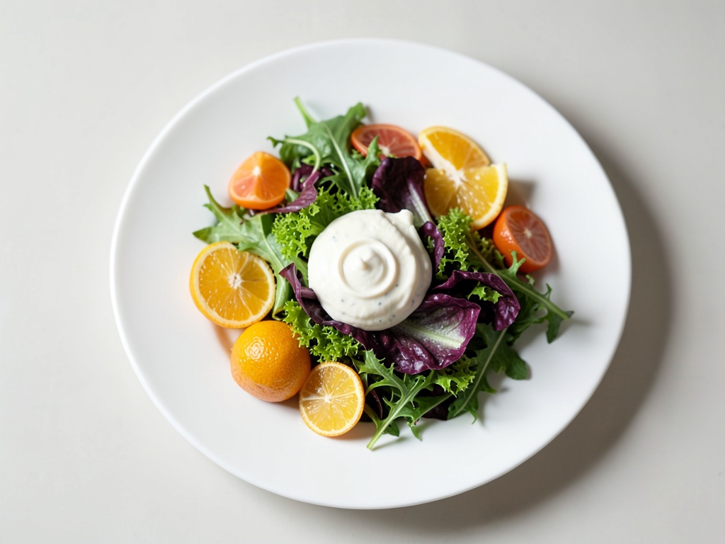 Salade de chicorée et oranges