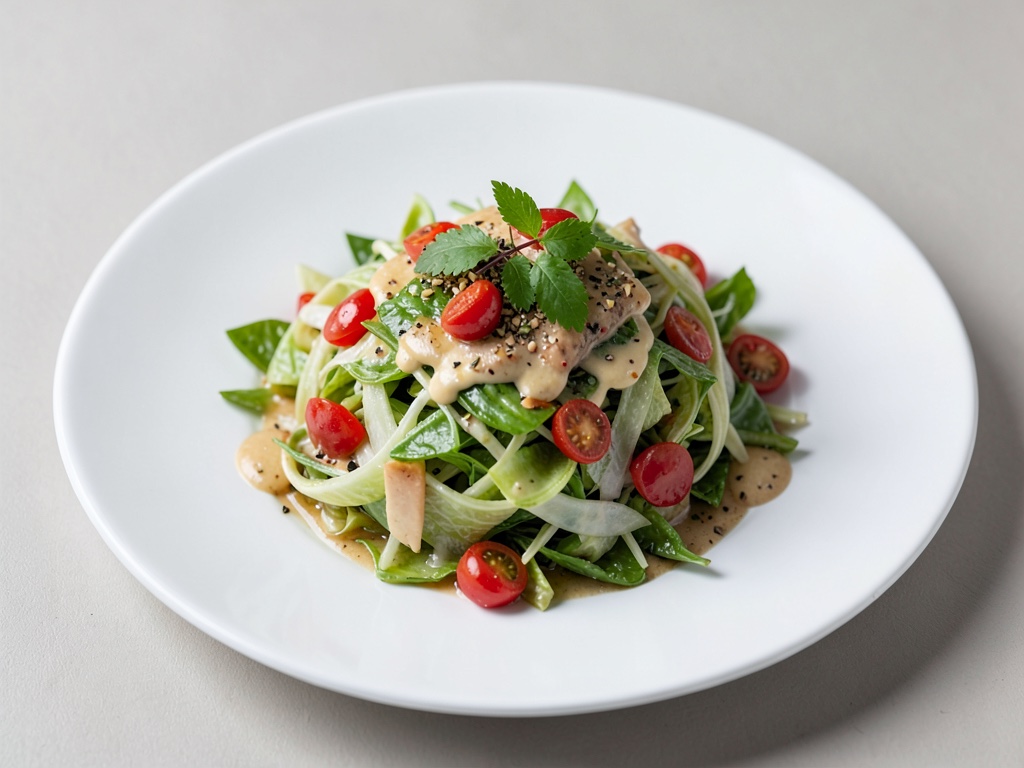 Salade de chou chinois frais