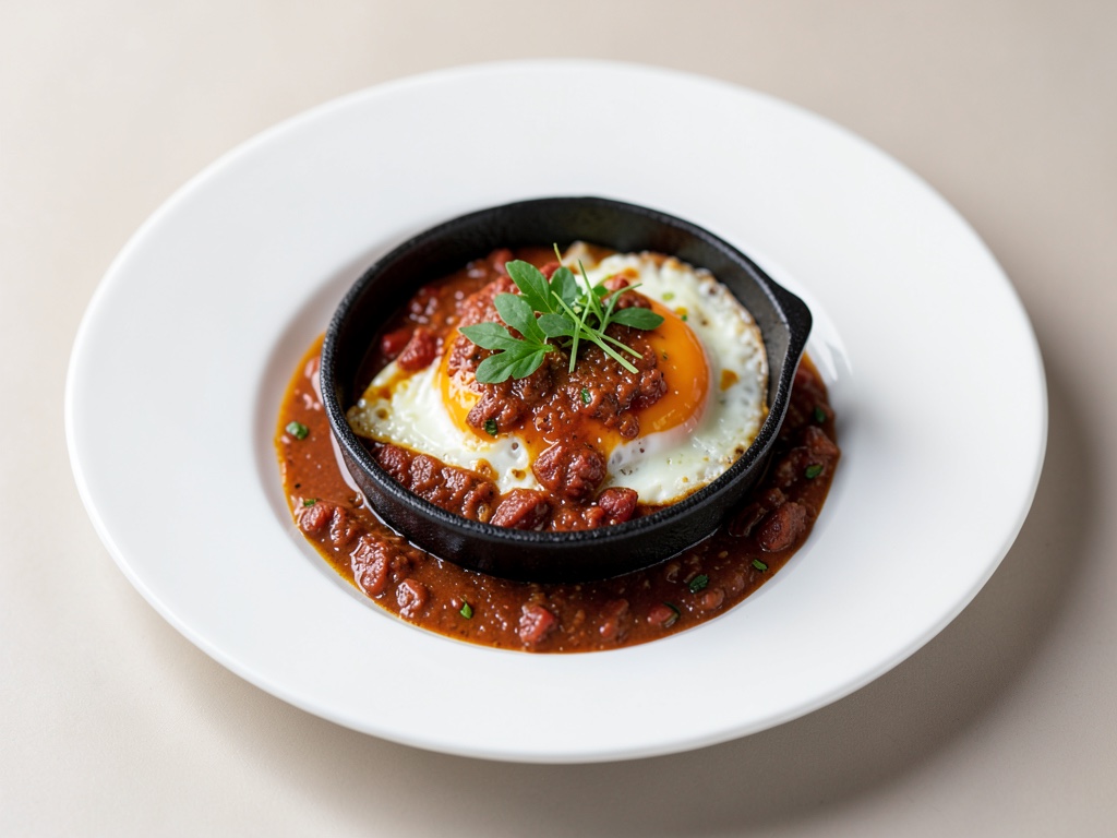 Tu sartén perfecta de chorizo y huevos