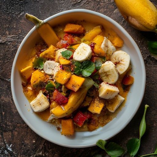 Chutney di banane dolce e piccante