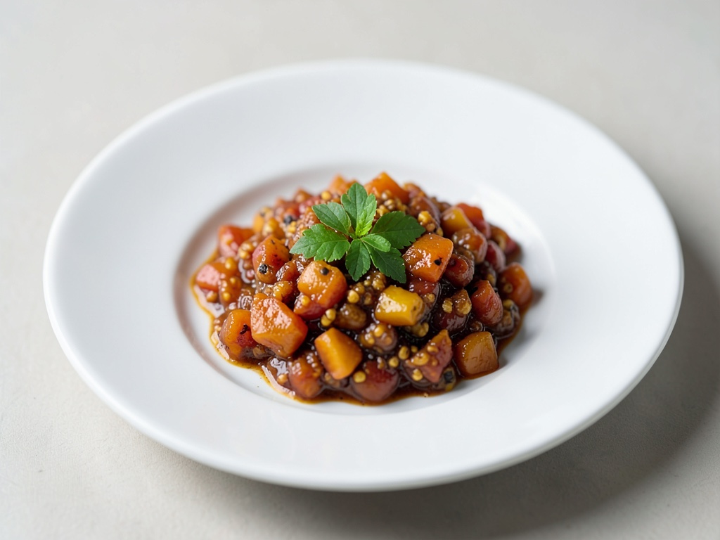 Chutney doux-épicé au gingembre et aux abricots
