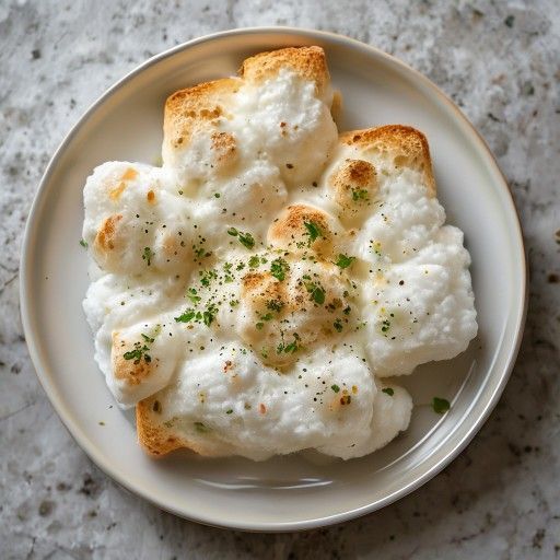 Luftig-leichtes Wolkenbrot