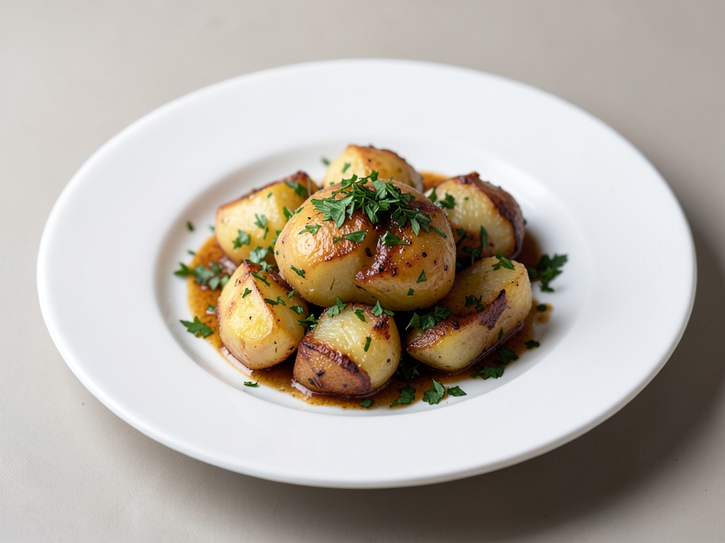 Patate accoglienti con erbe fresche