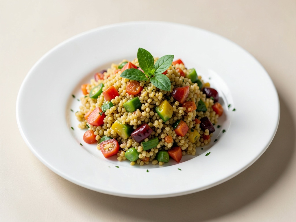 Padella di couscous con verdure
