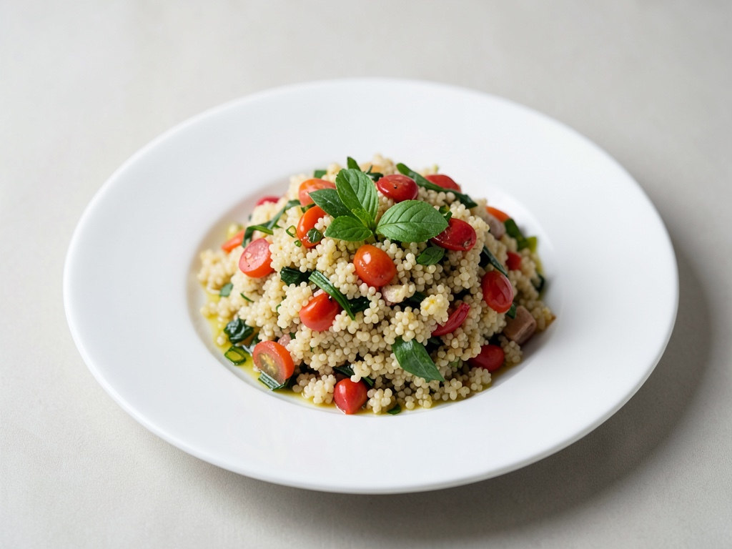 Insalata di couscous fresca