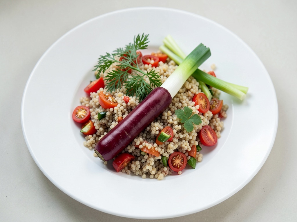 Insalata di couscous con peperoni
