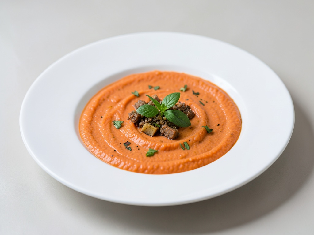 Zuppa cremosa di carote