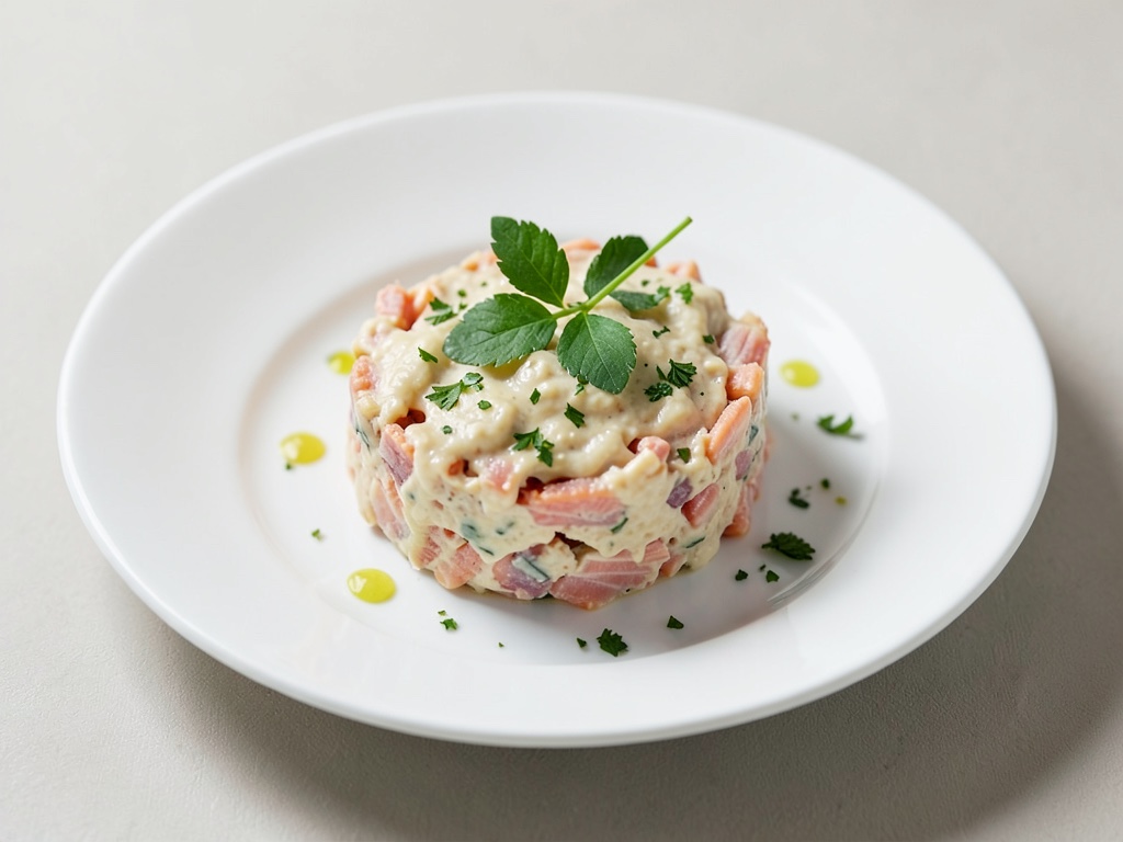 Tartare di salmone cremosa