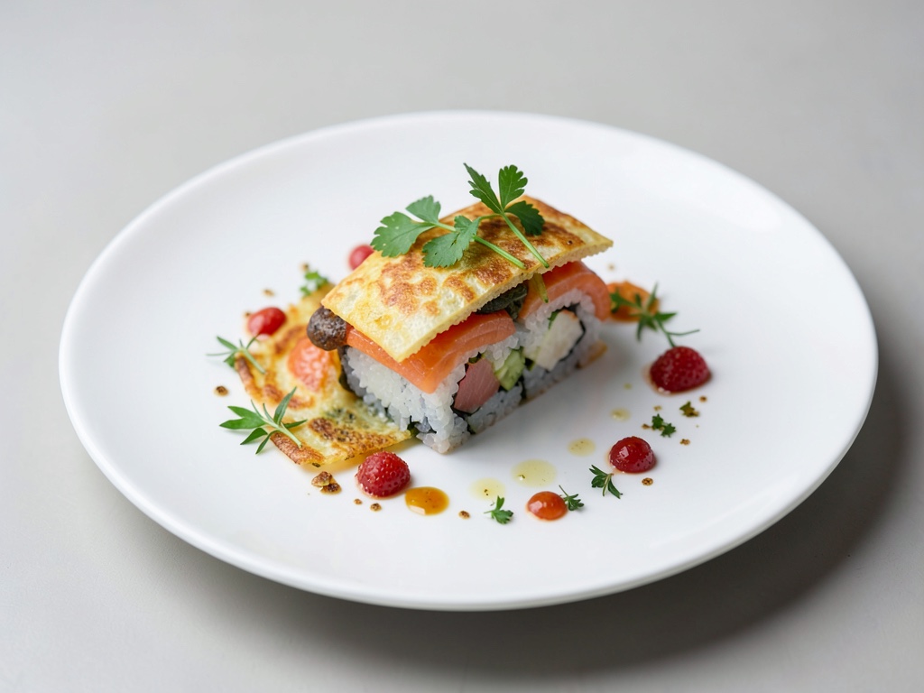 Sushi Crêpe al Salmone