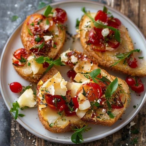 Crostini croccanti al pomodoro