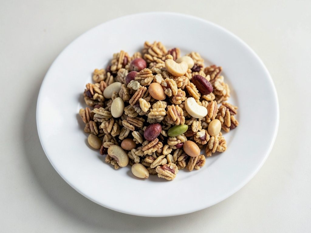 Granola crujiente de coco