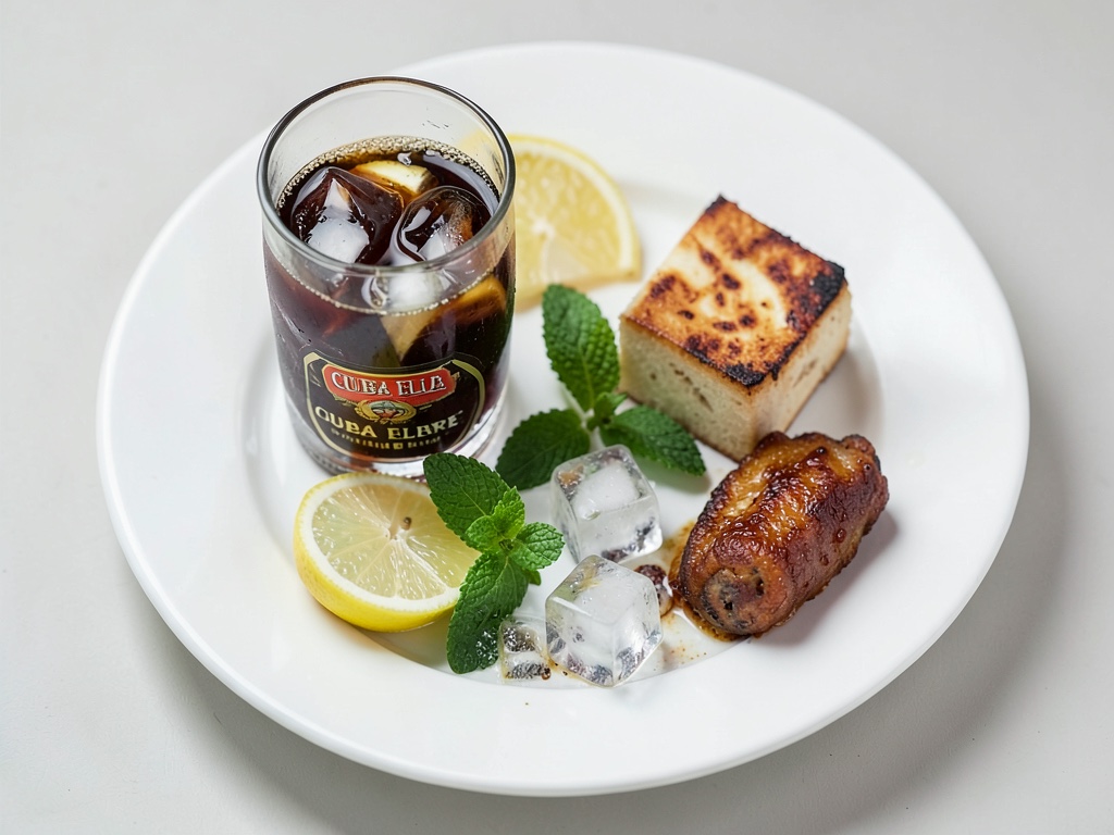 Rinfrescante Cuba Libre con Menta