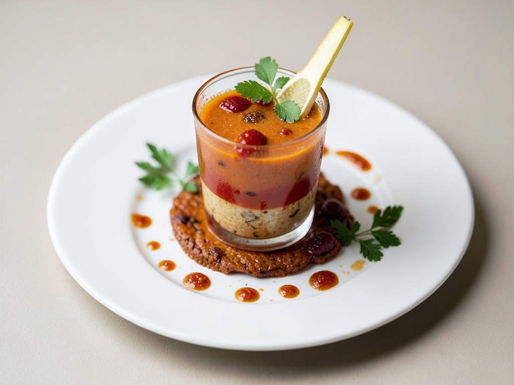 Erfrischender Curacao Cocktail