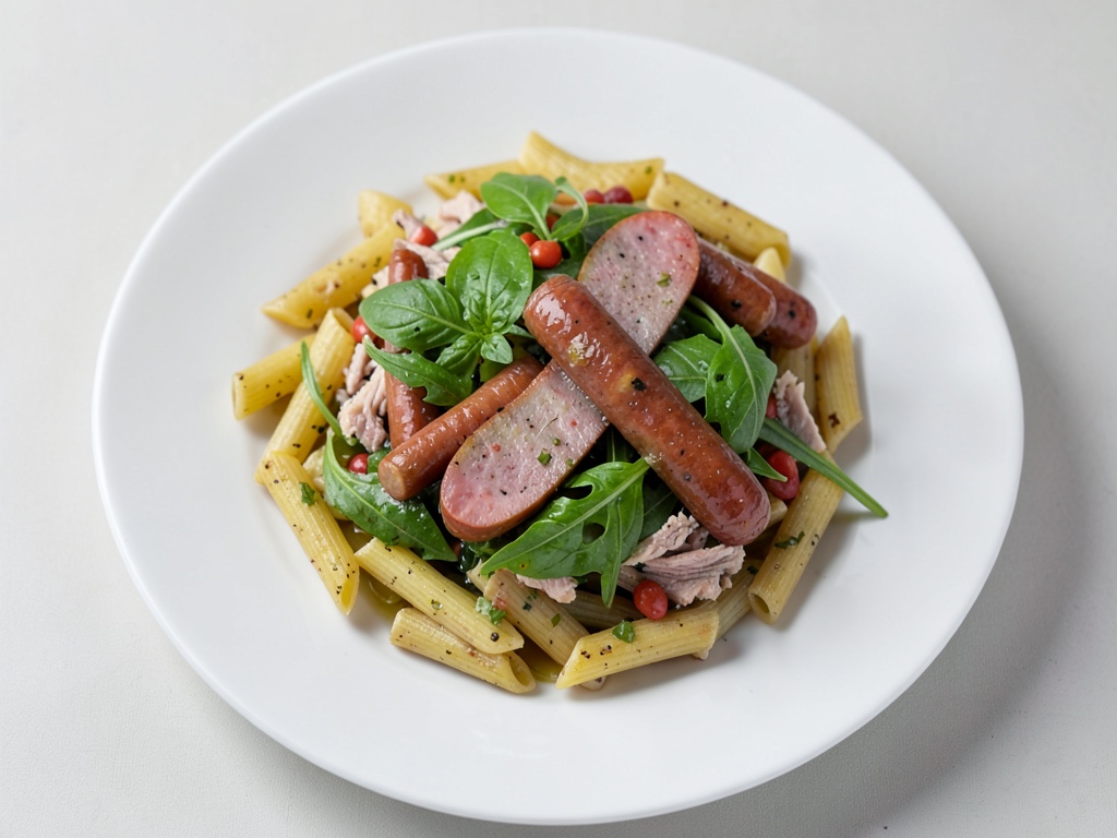Herzhafte Nudelsalat