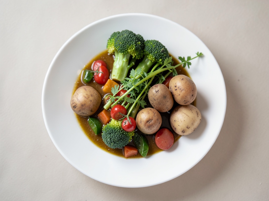 Sopa de verduras desintoxicante fresca