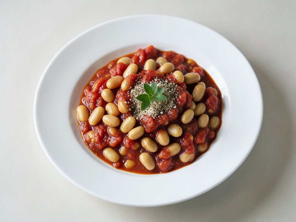 Fave in salsa di pomodoro