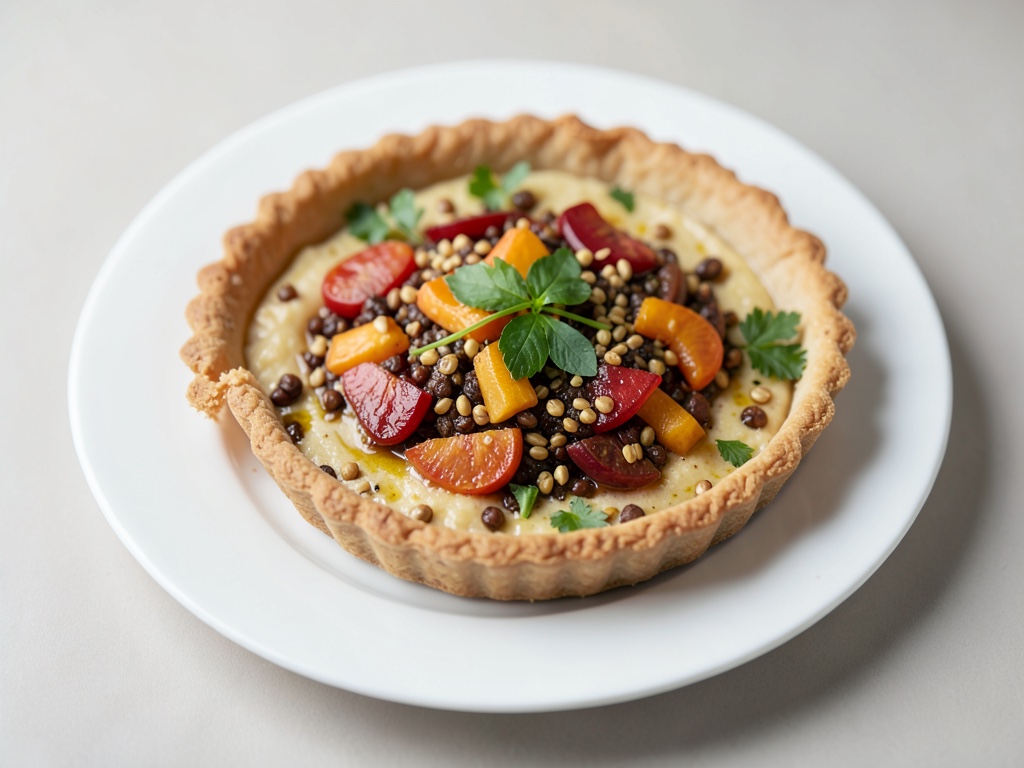 Tarte au blé complet aux fruits