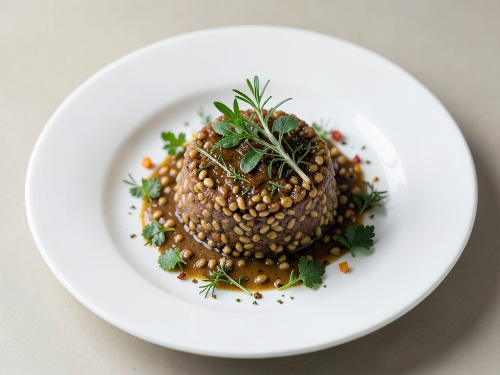 Farro con erbe selvatiche