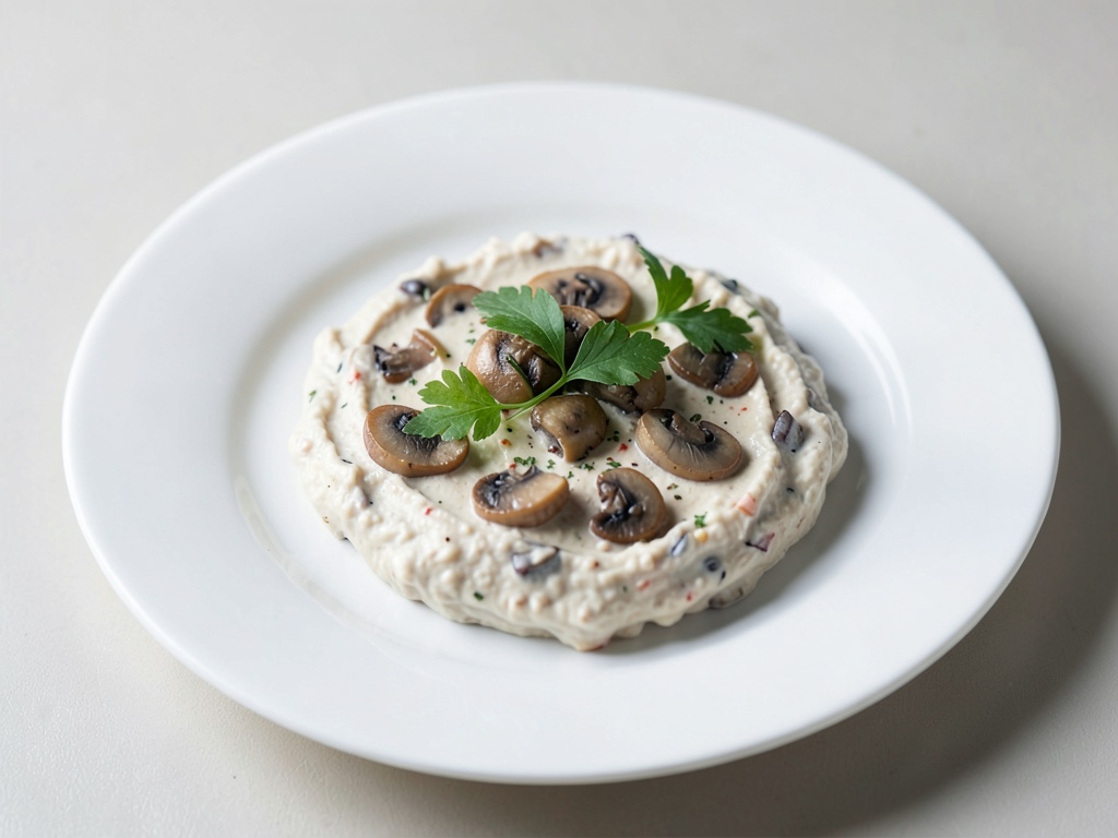 Dip cremoso de champiñones