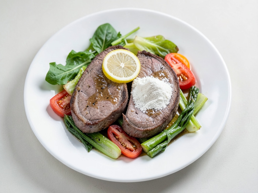 Filetti di dorata saltati con verdure stufate