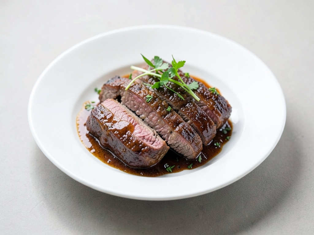Fette di filetto di manzo veloci