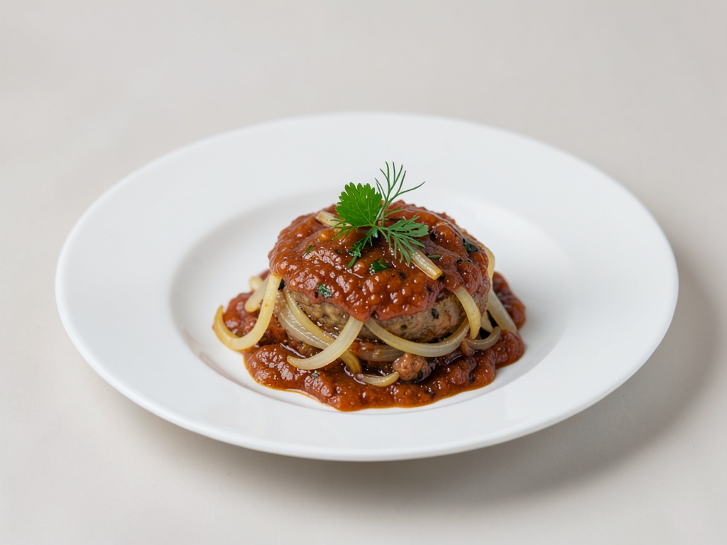 Salsa di cipolle raffinata