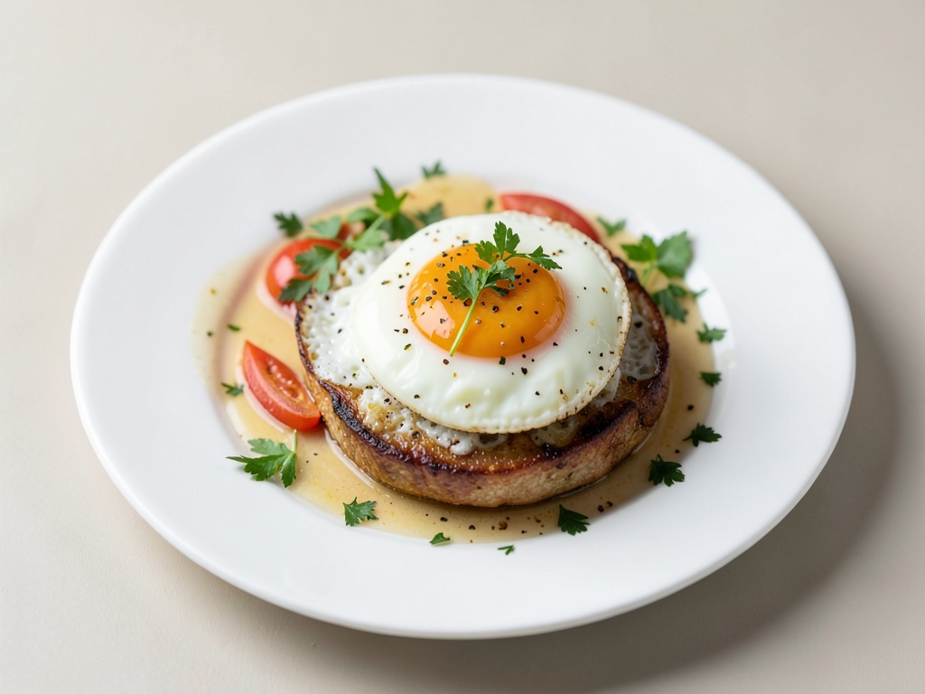 Uova al forno in stile francese (Oeuf Cocotte)