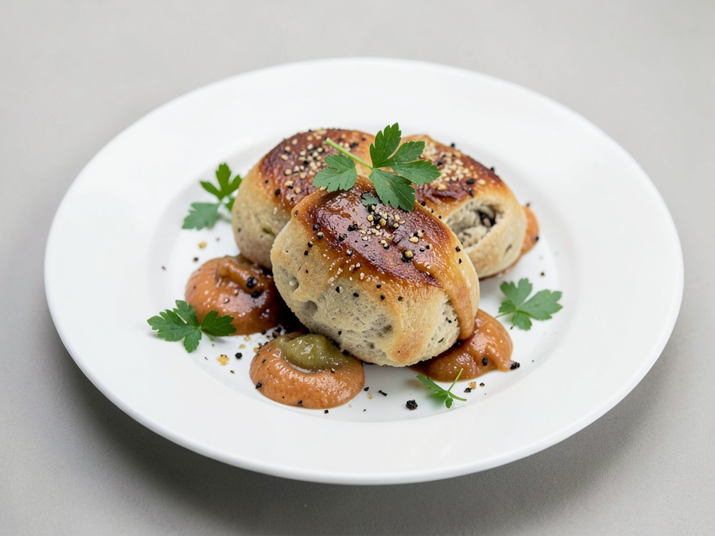 Lockere Brötchen mit Sauerteig