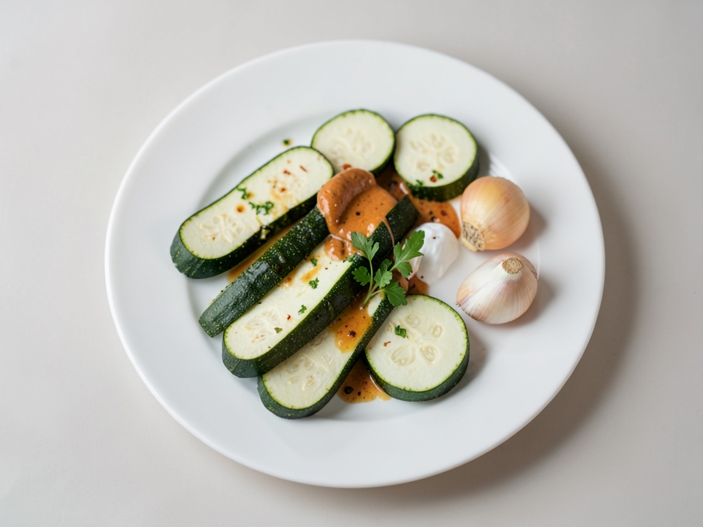 Eingelegte Zucchini