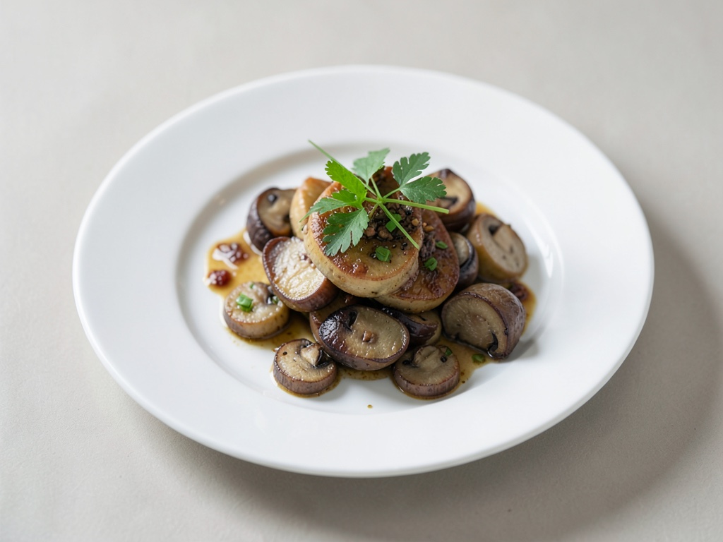 Funghi champignon marinati croccanti