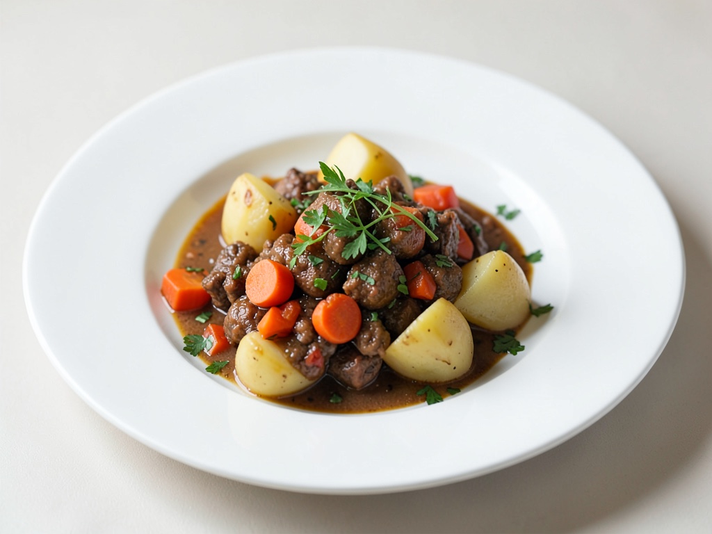 Guiso de verduras irlandés con patatas y zanahorias