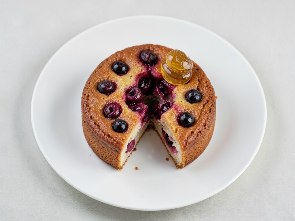 Torta di lievito ai frutti di fragola