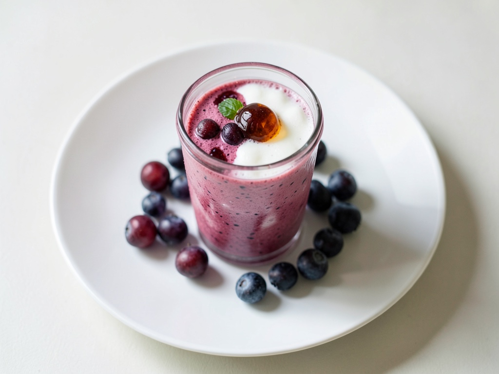 Batido de Kefir y Fresas
