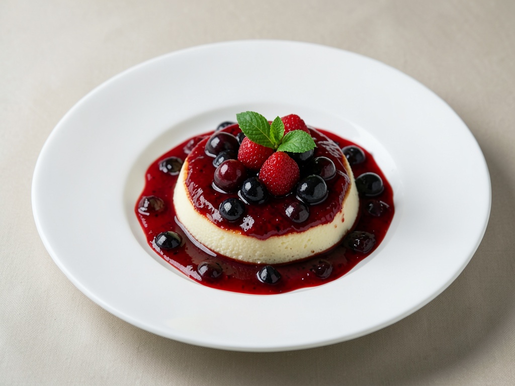 Mermelada frutal de fresas y cerezas