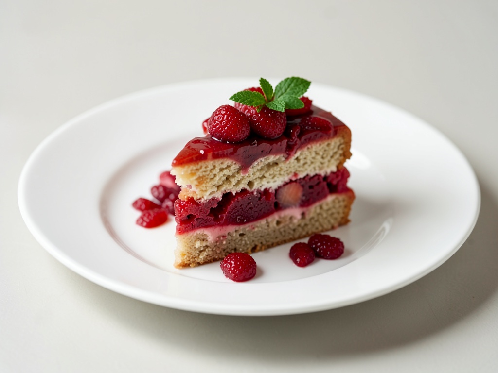 Erdbeer-Nuss-Torte