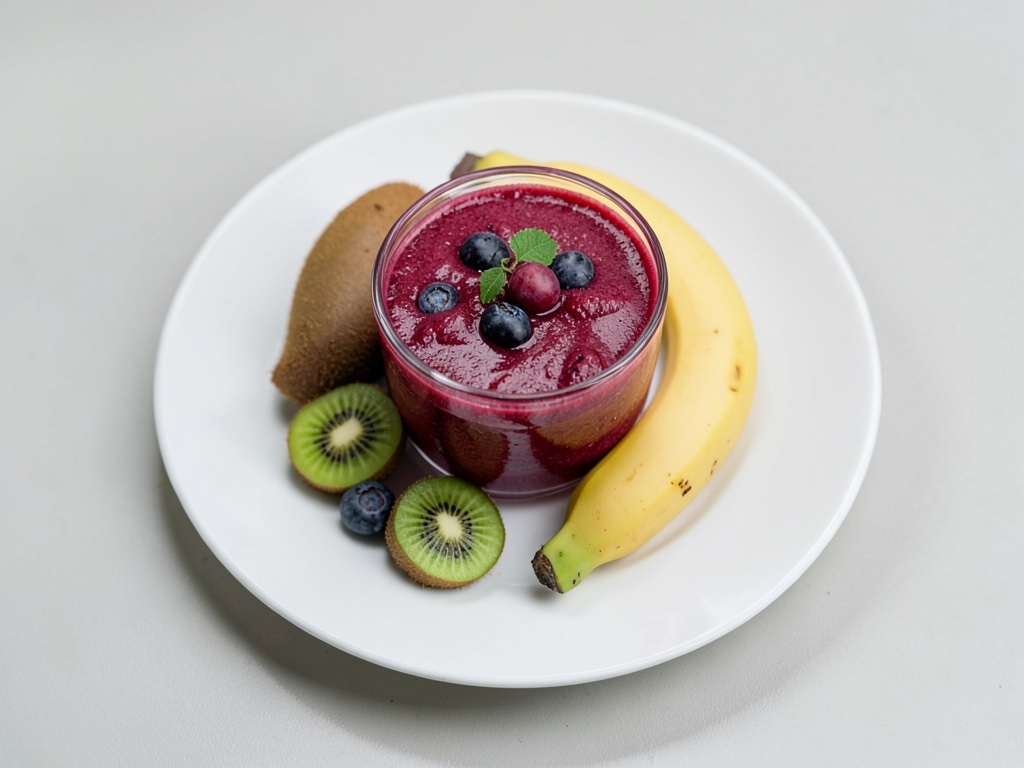 Fruchtiger Erdbeer-Orangen-Smoothie