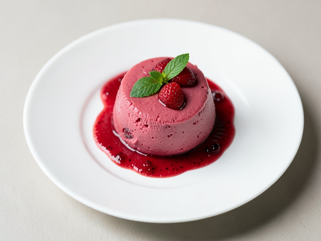 Erdbeer-Sekt-Sorbet
