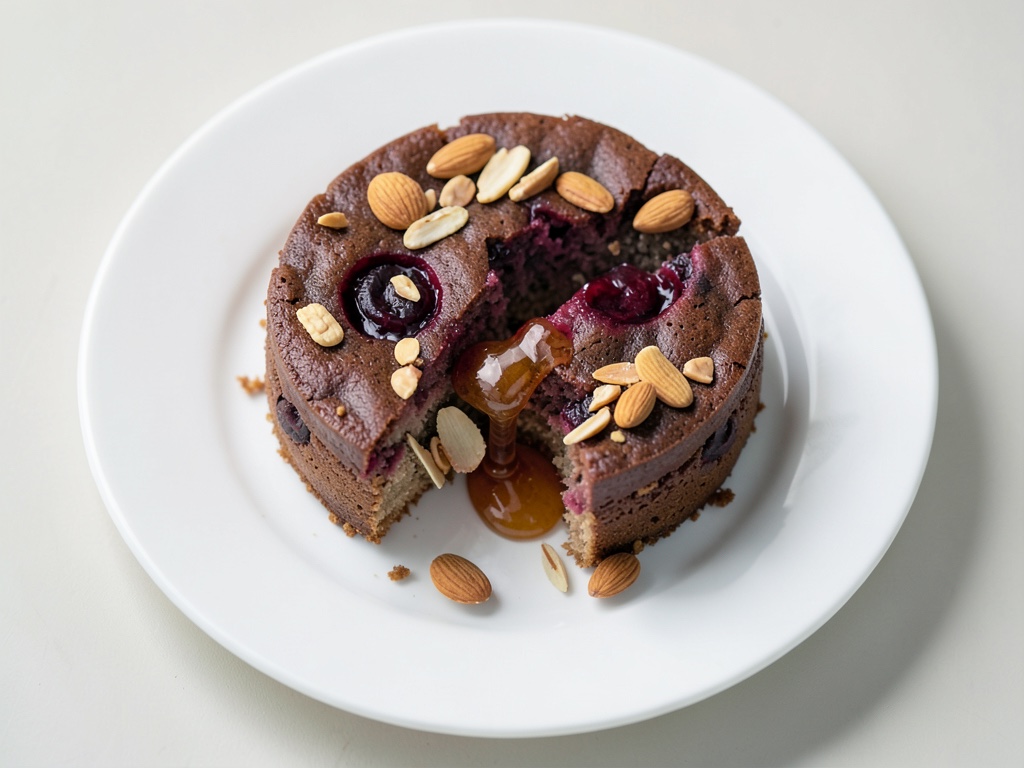 Zuckerfreier Erdbeerkuchen