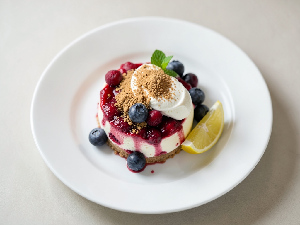 Parfait di fragole senza uova