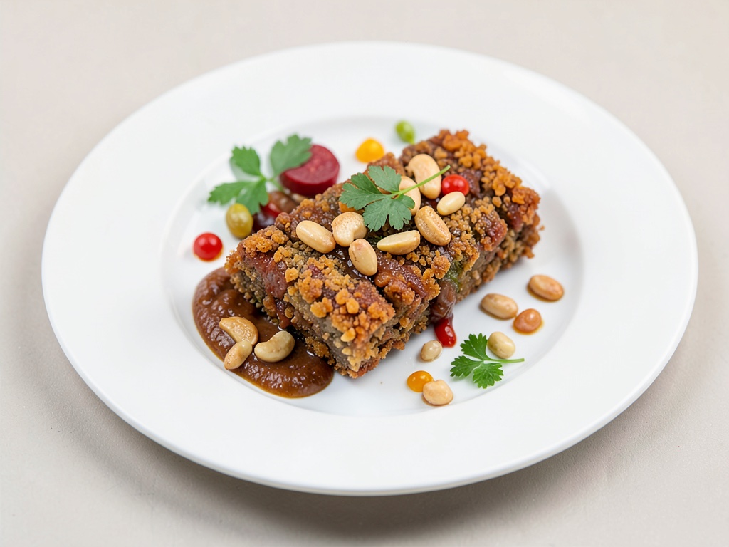 Crunchy Peanut Bars