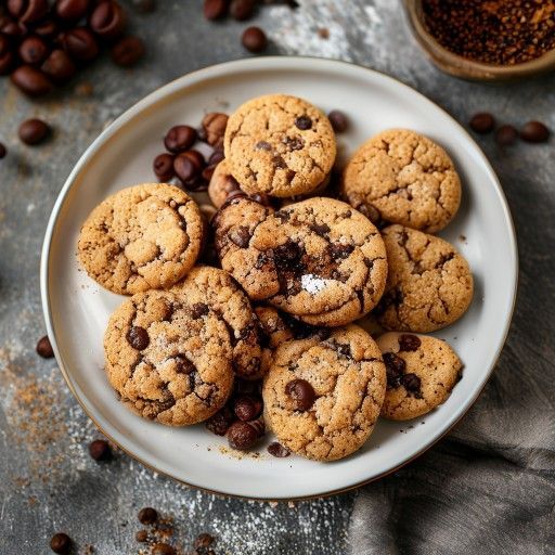Biscotti croccanti all'espresso