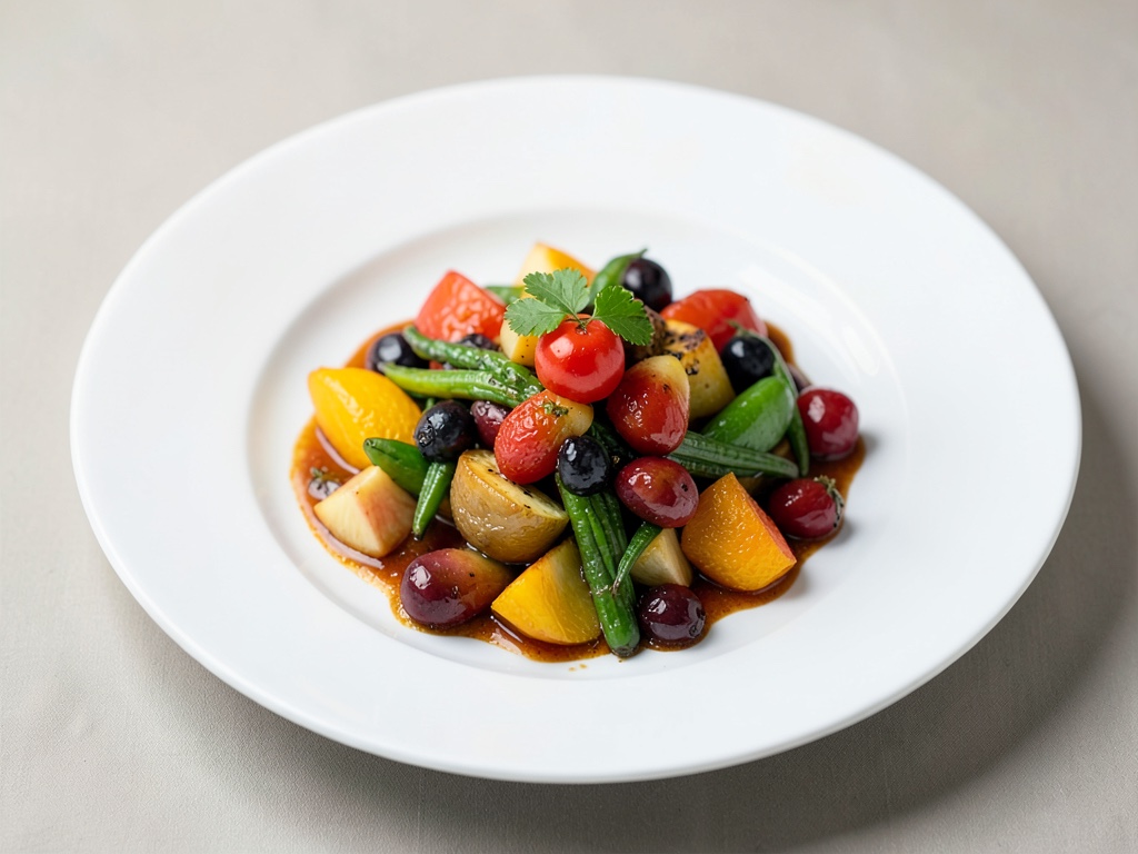 Verdure al wok da frutta esotica