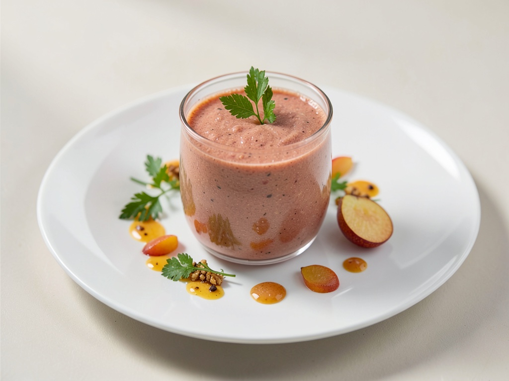Fresco smoothie al nettare esotico