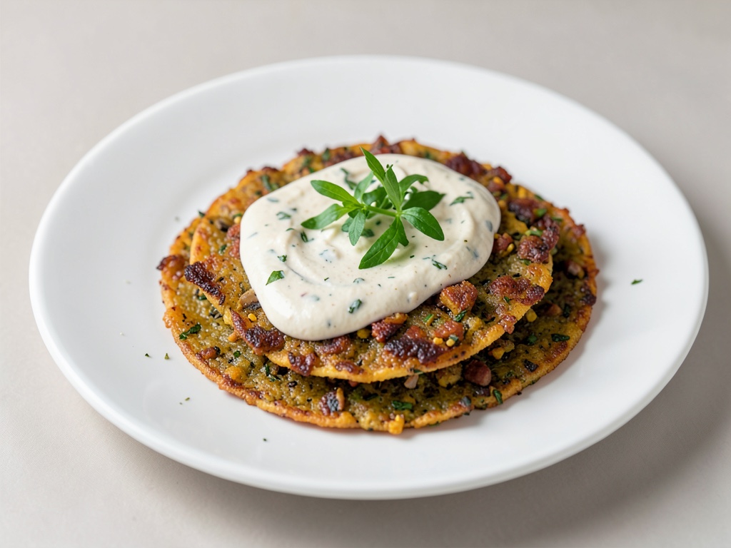 Tortillas Falafel croustillantes à la sauce yaourt-tahina crémeuse