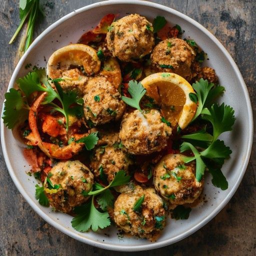 Albóndigas de Falafel Crujientes