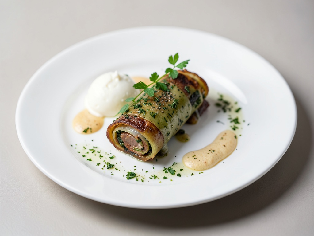Rotolo di erbe con Camembert