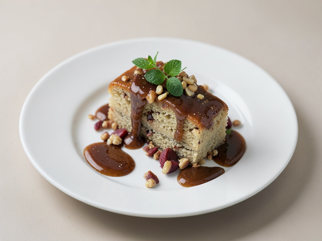 Saftiger Feigennusskuchen mit Sirup