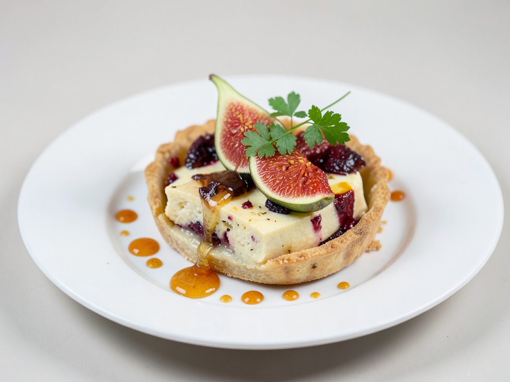 Feigen-Käse-Tarte mit Honig